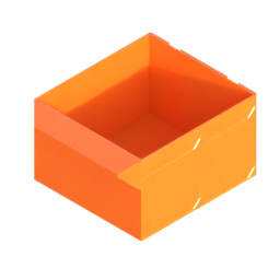 Render of MODULITH 185 Classic Drawer - 2W-2H